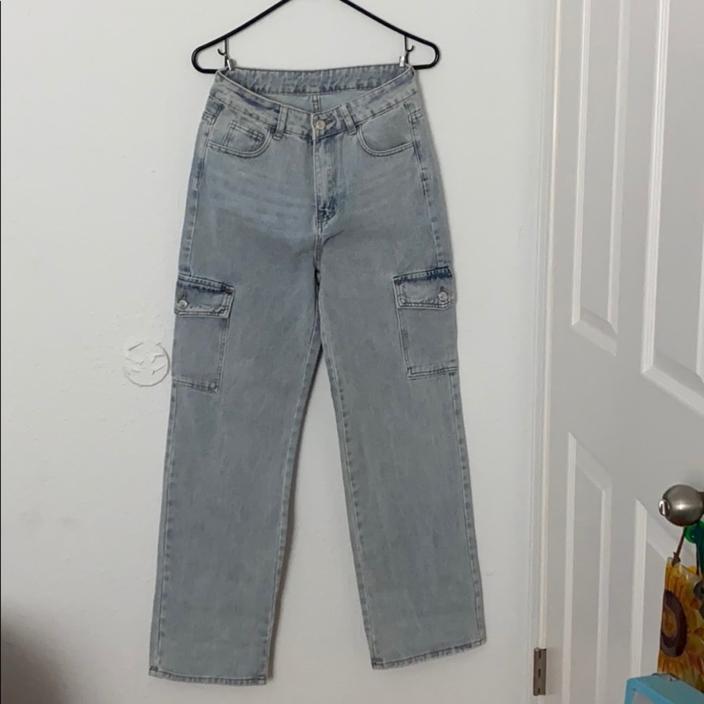Light blue jeans